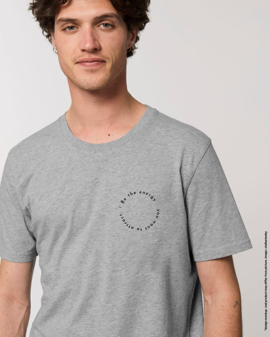 „Be the energy – circle“ Unisex-T-Shirt