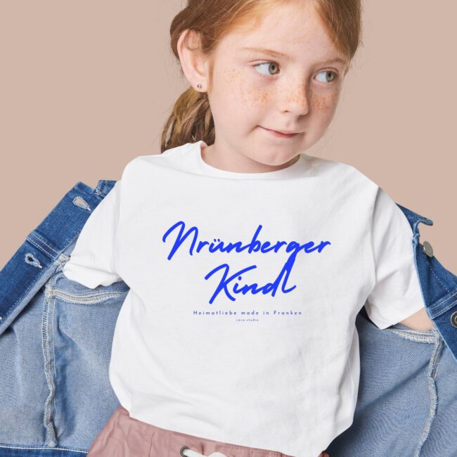 N - HerzKind Tshirt "Nürnberger Kindl" Brush Stil