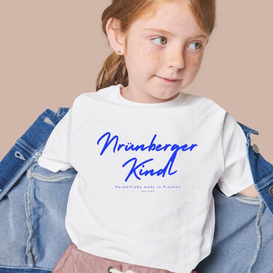 N – HerzKind Tshirt „Nürnberger Kindl“ Brush Stil