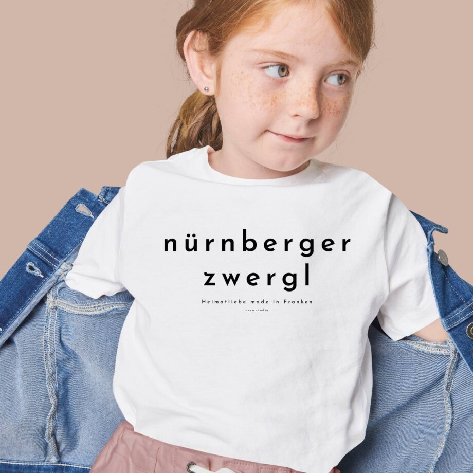 N – HerzKind Tshirt „Nürnberger Zwergl“ Minimal Stil