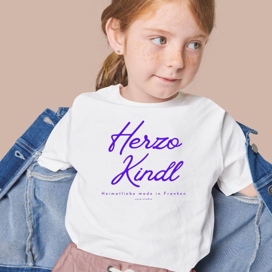 ERH – HerzKind Tshirt „Herzo Kindl“ (Herzogenaurach) Vintage Stil