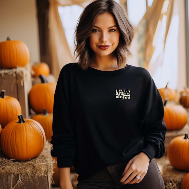 Halloween Sweater "I put a spell on you"