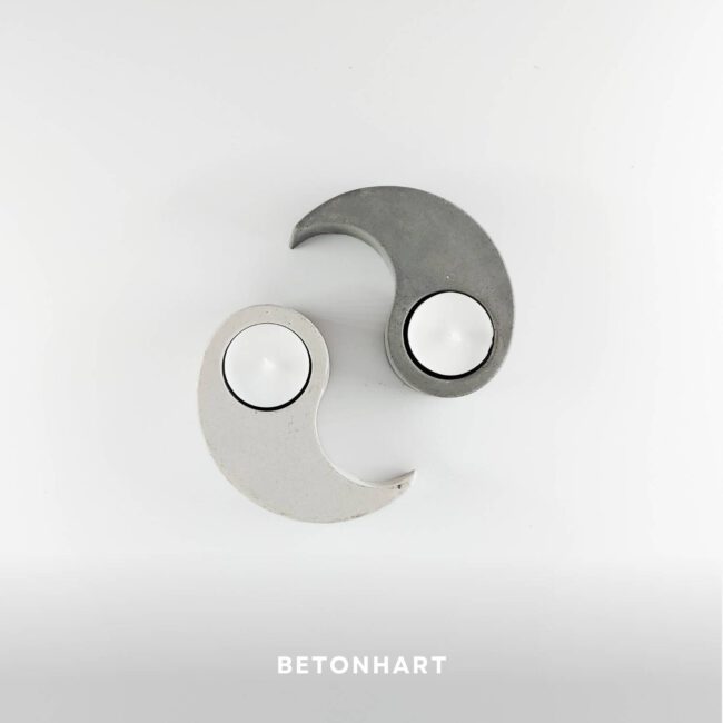 Teelicht YINGYANG