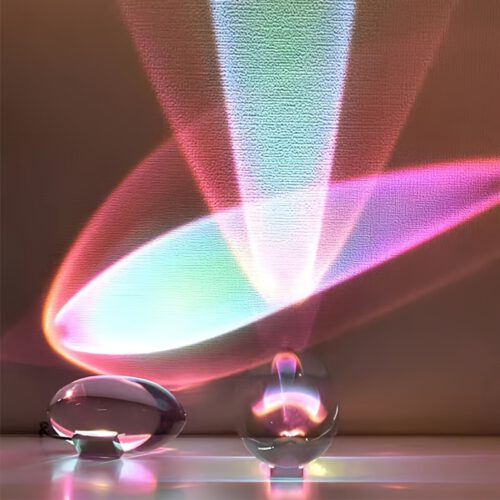 Ambient Projektionslampe "Angel-Eyes aus Glas